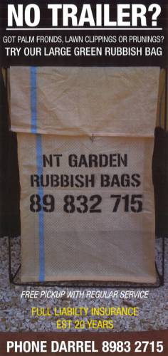 NT Garden & Rubbish Bags - Renee 0