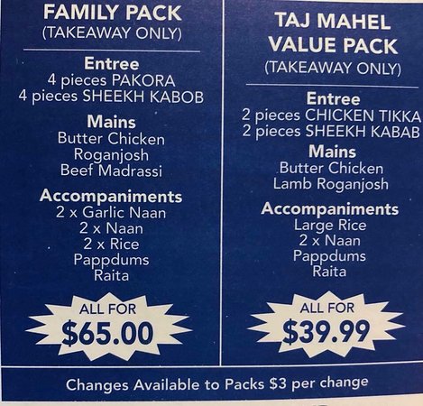 Taj Mahal Indian Restaurant - Renee 0