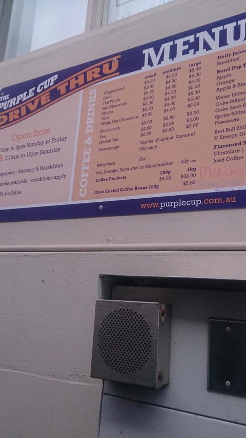 Purple Cup Drive Thru Coffee - Renee 4