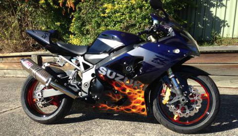 Two Wheel Custom Paint & Air Brushing - Renee 0