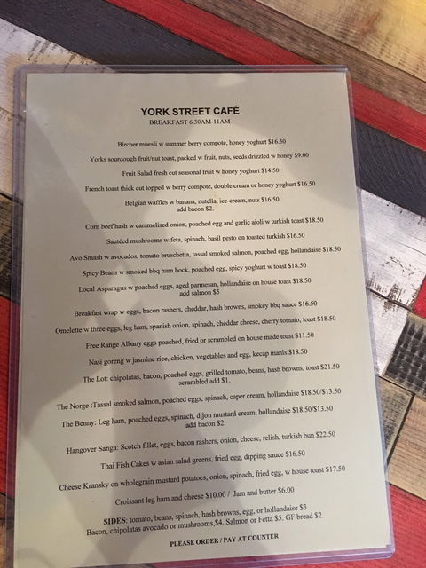York Street Cafe - Renee 1