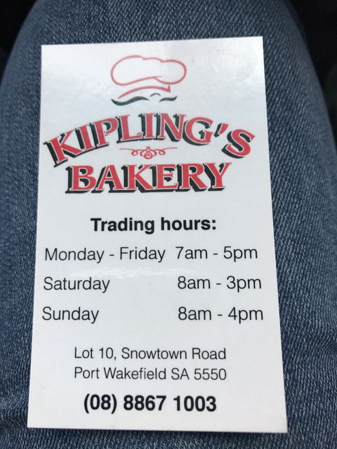 Kipling's Bakery - Internet Find 2