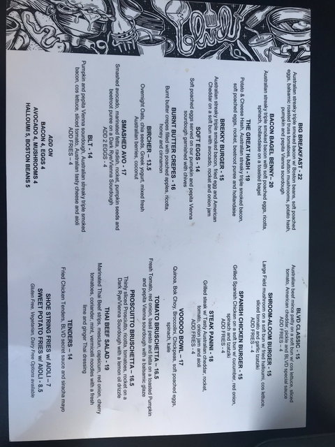 Blvd Bar & Cafe - Renee 1