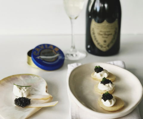 Champagne And Caviar At Mode Kitchen And Bar - Renee 0