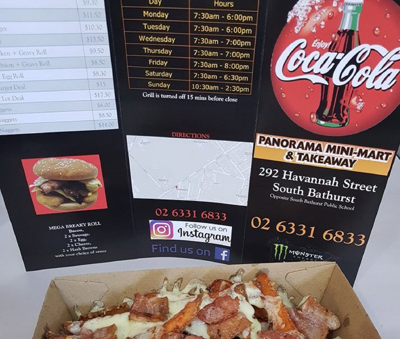 Food Delivery South Bathurst NSW Swimm