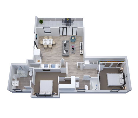 Manhattan Apartments - Notting Hill - Renee 1