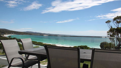 BEACHHOUSE BINALONG Luxury Waterfront Holiday House At Bay Of Fires - Renee 0