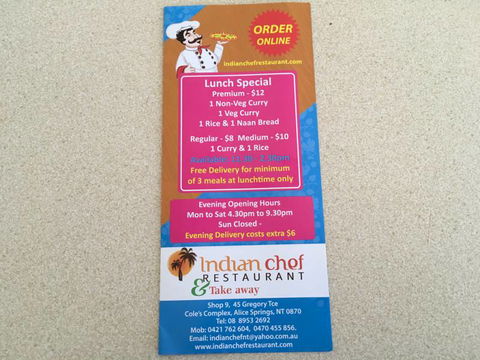 Indian Chef Restaurant & Take Away - Internet Find 0
