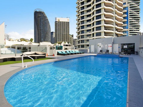 Victoria Square 2 Bed Ocean View Broadbeach - Swimm 3