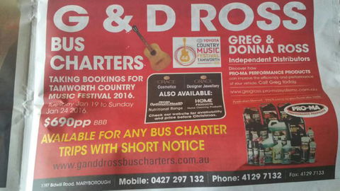 G & D Ross Bus Charters - Petrol Stations 1