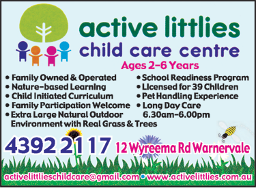 Active Littlies Child Care Centre - Renee 5