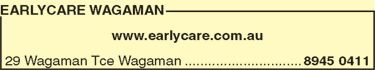 EarlyCare Wagaman - Renee 1