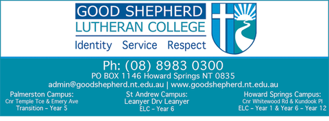 Good Shepherd Lutheran College NT - Renee 4
