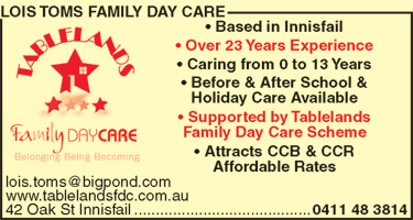 Lois Toms Family Day Care - Qld Realsetate 4