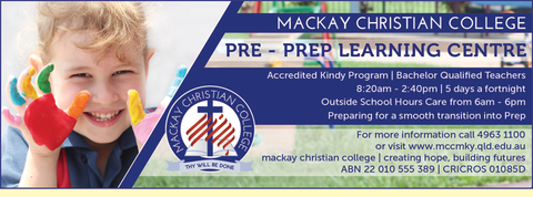 Mackay Christian College Pre-Prep Learning Centre - Renee 1