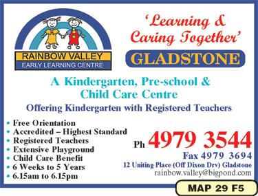 Rainbow Valley Early Learning Centre - Internet Find 1