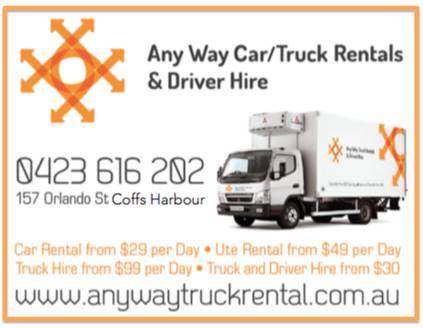 Anyway Car/Truck Rentals & Driver Hire - Renee 0