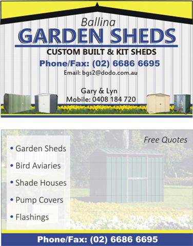Garden Sheds Ballina NSW Petrol Stations