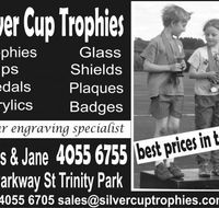 Silver Cup Trophies - Renee