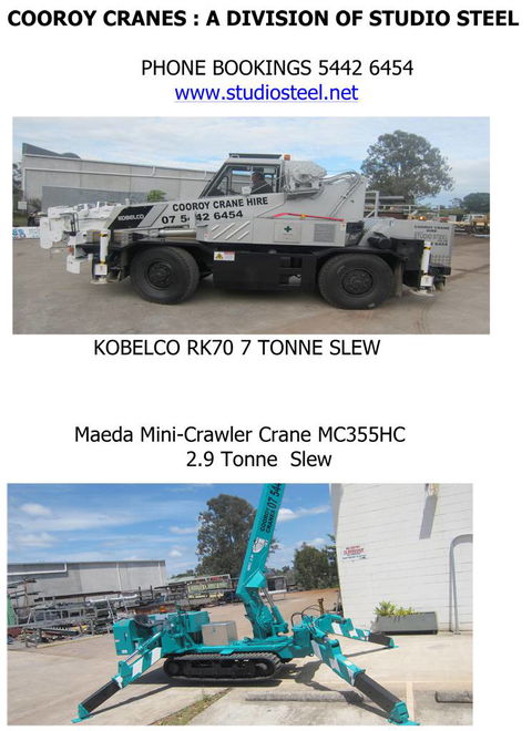 Cooroy Cranes - Internet Find 0