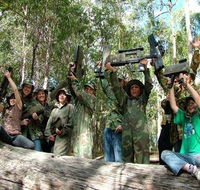 Wide Bay Laser Skirmish - Internet Find