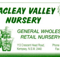 Macleay Valley Nursery - Internet Find