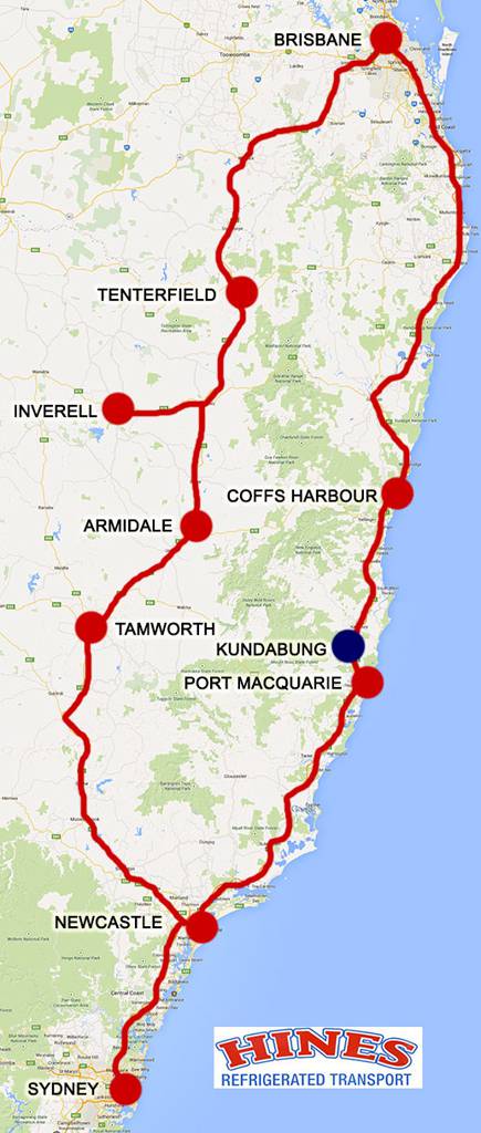 Refrigerated Transport Kundabung ACT Renee