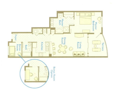 0406 1B/2 Bath With Bonus Room. Renovated April 2018! - Renee 1