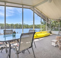 Anglers Getaway Riverfront Home w/Boat Dock