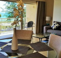 Beach and sunset view from your balcony