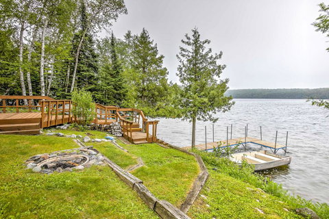 Chicagon Lakefront Cabin With Private Sauna & Dock Home - Renee 0