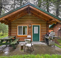 Creekside Seward Cabin with BBQ Fire Pit on 3 Acres