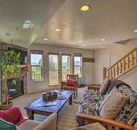 Eden Condo with Balcony Fireplace and Mtn Views