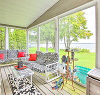 Houghton Lake House with Fire Pit - 2 Mi to Trails