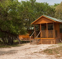 Medina Lake Camping Resort Cabin 4