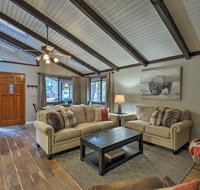 Munds Park Cabin with Wraparound Deck and Fire Pit