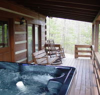 Serenity Ridge - Secluded Log Cabin on Knoll Top Setting near Boone NC