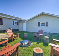 Smart Home Near Flowage Lake with Fire Pit