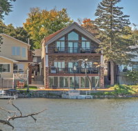 Waterfront Black Hawk Lake Home w/Game Room Bikes