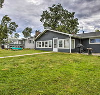 Waterfront Houghton Lake Cabin with Private Dock